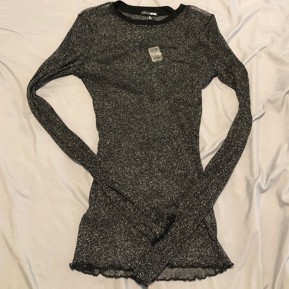 Adalynn Glitter Top from FashionNova - Picture 2 of 3